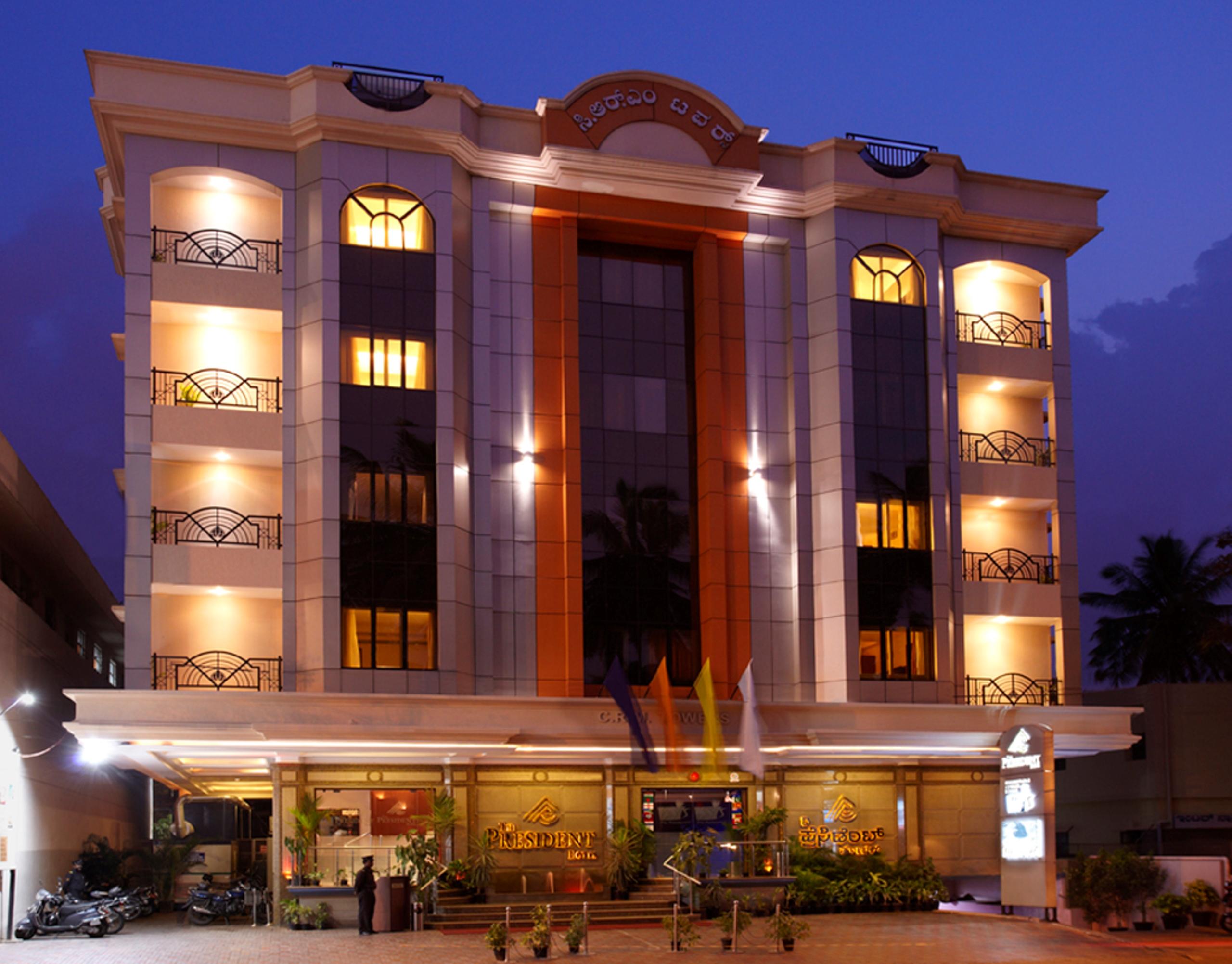 העיר בנגלור The President Hotel מראה חיצוני תמונה